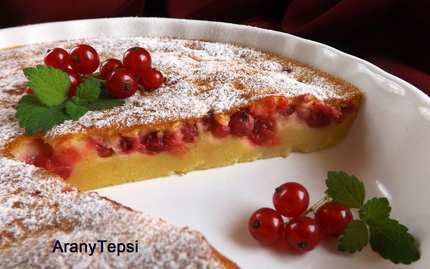 Cseresznyés clafoutis