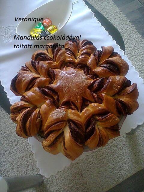 Margaréta,mandulás csokoládéval