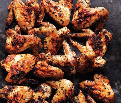 Fűszeres grillezett csirkeszárnyak