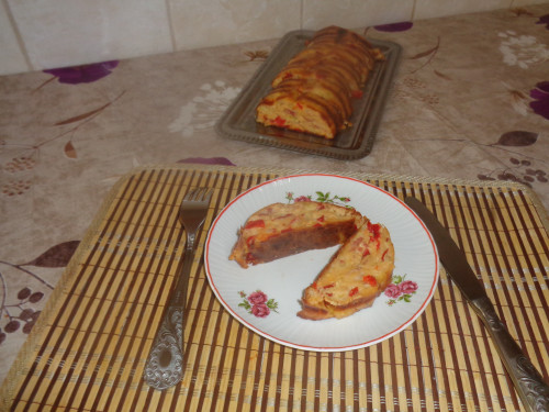 Zöldséges baconös tészta