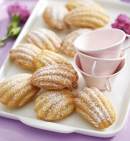 Madeleine á l'eau de fleur d'oranger