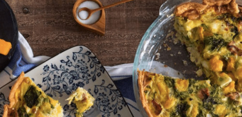 Sütőtökös quiche