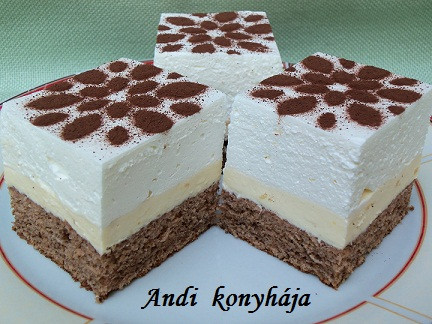 Fagyi szelet (Andi receptje)