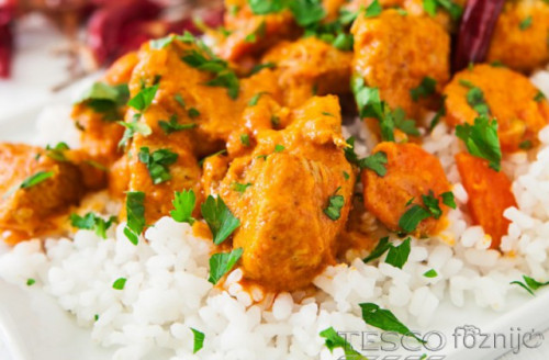 Csirkecurry, illatos jázmin rizzsel