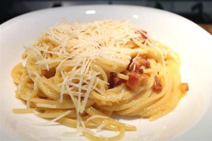 Carbonara spagetti