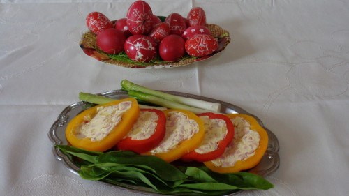 Húsvéti töltött paprika