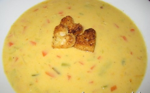 Olcsó sajtleves recept
