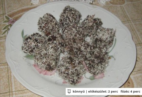 10 perces update 1-es kókuszkocka recept