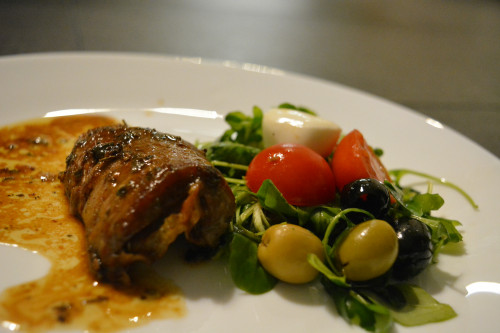 Saltimbocca Marsala szószban
