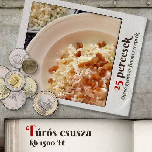 Túrós csusza