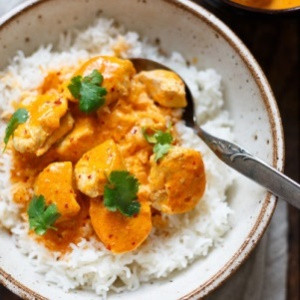 Hänchencurry mit Kokosmilch