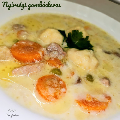Nyírségi gombócleves