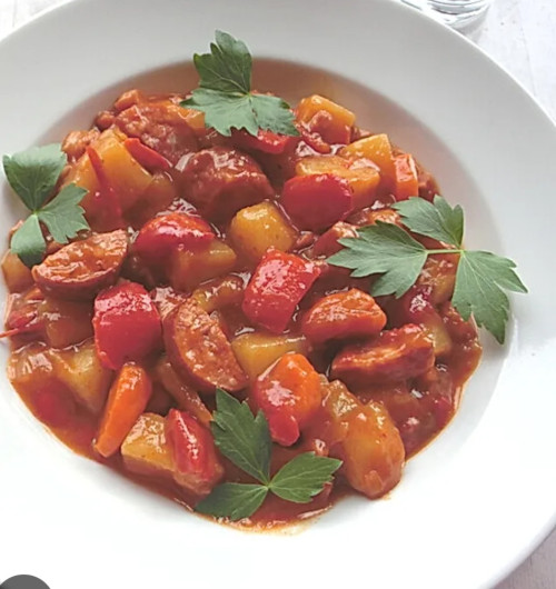Letscho mit Cabanos (für Limone)