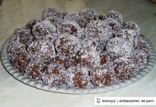 Kókuszgolyó burgonyából