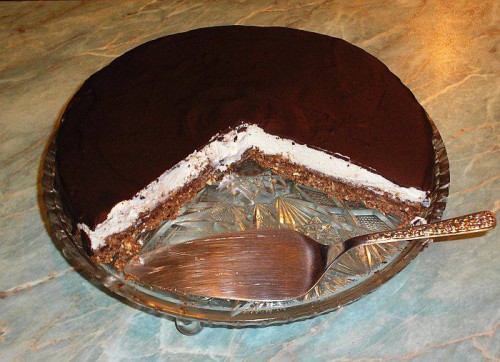Túró rudi torta