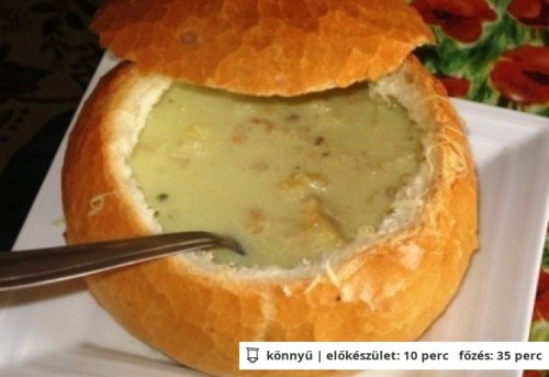 Fokhagymakrémleves